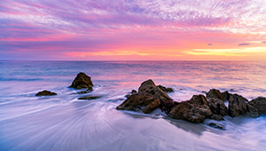 Quinns Rocks Beach at Sunset Quinns Rocks Beach at Sunset Landscape Photography Print