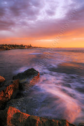 South Cottesloe Reef at Sunset South Cottesloe Reef at Sunset Landscape Photography Print