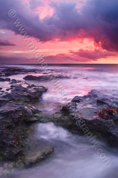 Spring Sunset at North Cottesloe Beach Spring Sunset at North Cottesloe Beach Landscape Photography Print