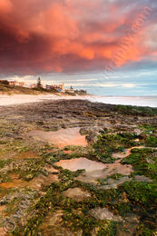 Sunset Over North Cottesloe Beach Sunset Over North Cottesloe Beach Landscape Photography Print