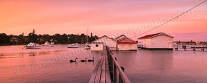 Sunset at Freshwater Bay Sunset at Freshwater Bay Landscape Photography Print