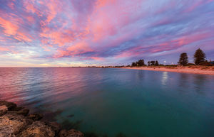Sunset at South Beach Sunset at South Beach Landscape Photography Print