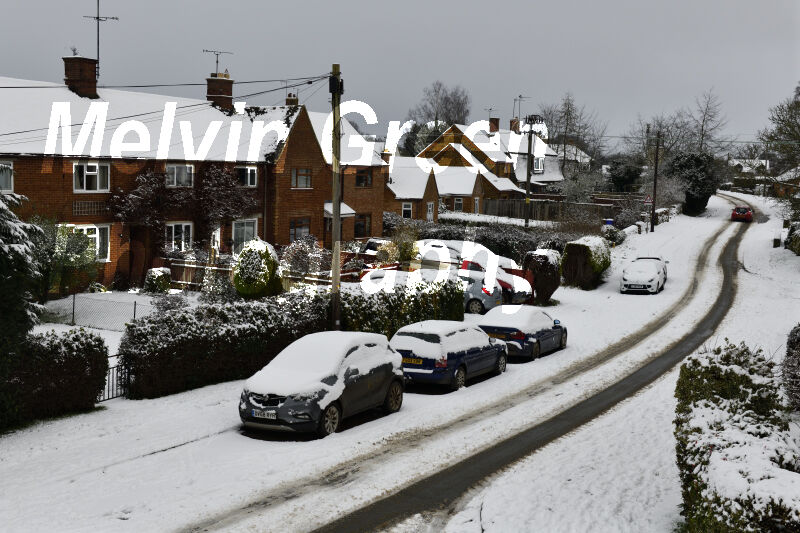 Village in Snow
