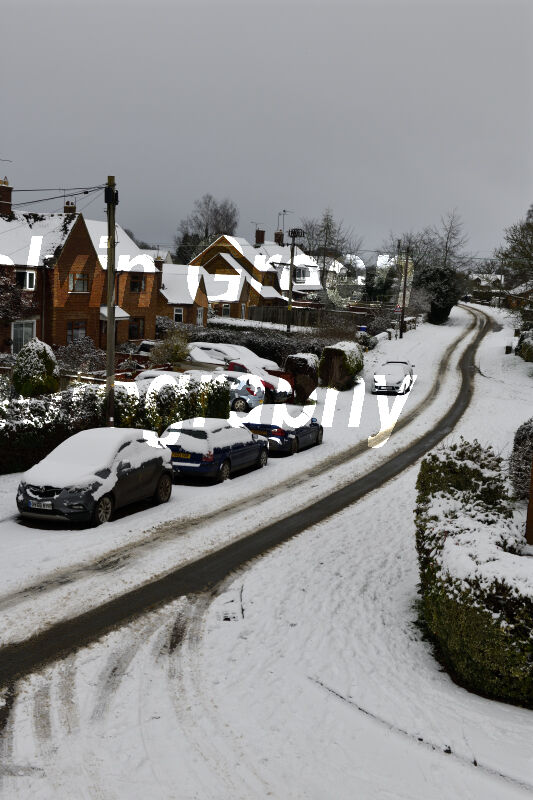Village in Snow