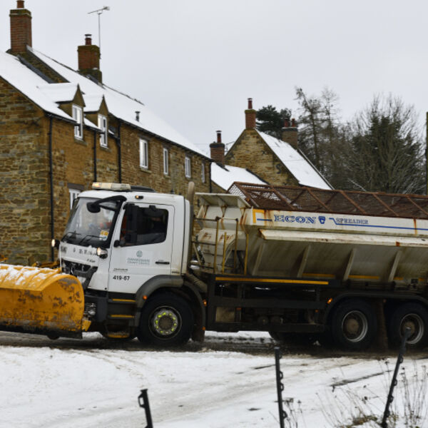 Snowplough in Action