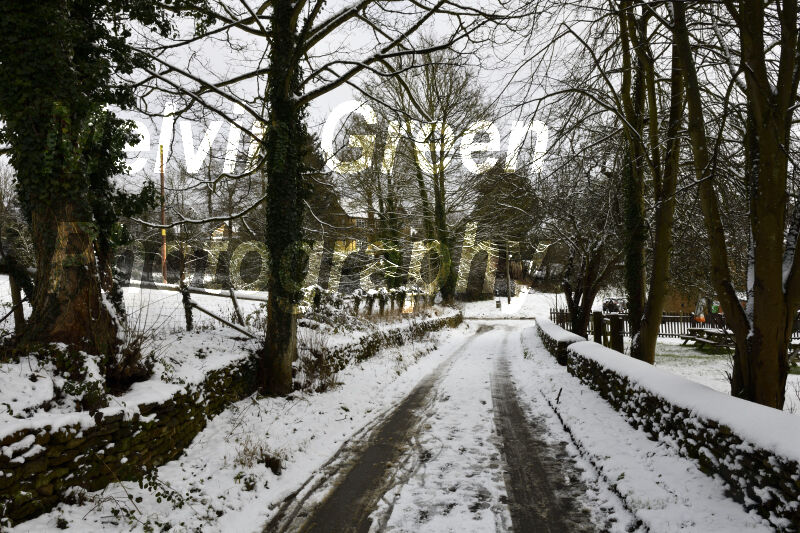 Road leading to Hook Norton Brewery