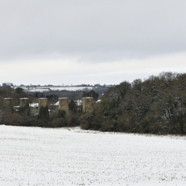 Hook Norton Viaduct in the Winter