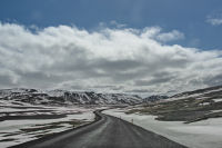 Road to Dettifoss