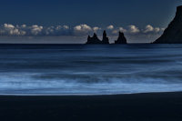 Vik's black sand beach