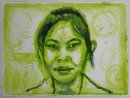 Family Mart matcha girl