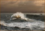 Breakers at Hartlepool Headland