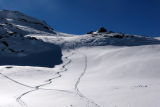 Zermatt camps with Powder Byrne