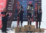 Reece Bell wins U18 Slalom and GS titles at British Championships