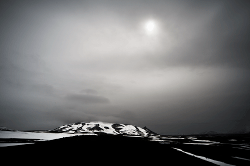Black Landscape, Iceland