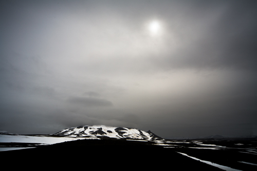 Black Lava Landscape