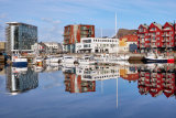 Svolvaer Harbour in the Lofoten Islands
