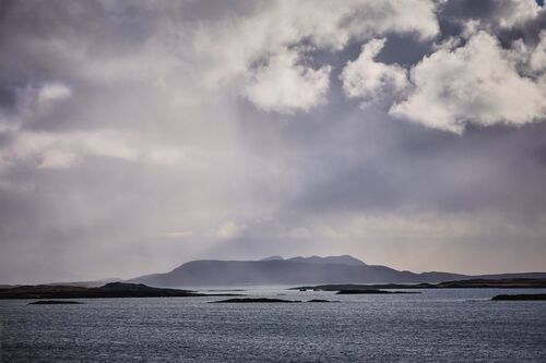 Storm over N Uist