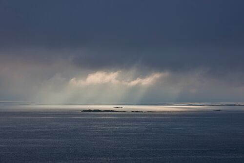 Sunset  South of Harris