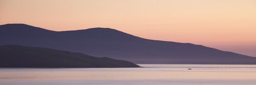 Setting Sun south of Luskentyre