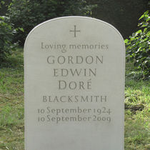 Gordon Dore's Headstone