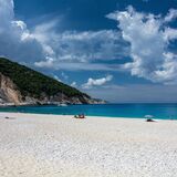 Myrtos Beach, Kefalonia, Greece