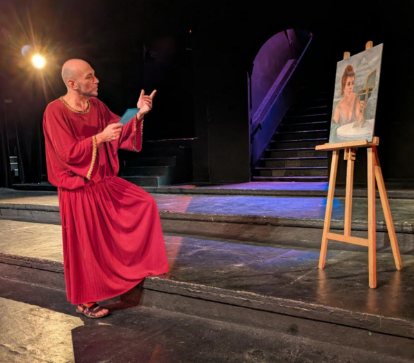 Alexandre and Cleopatra Painting