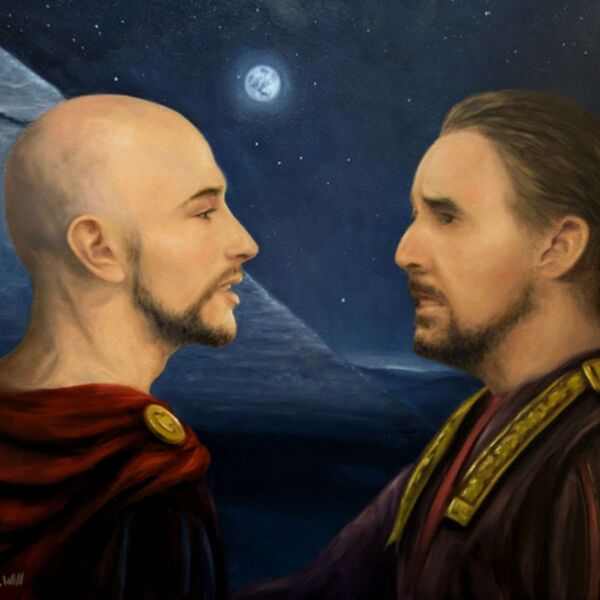 Antony and Octavius Antony and Octavious from Antony and Cleopatra by Iain Will Artist