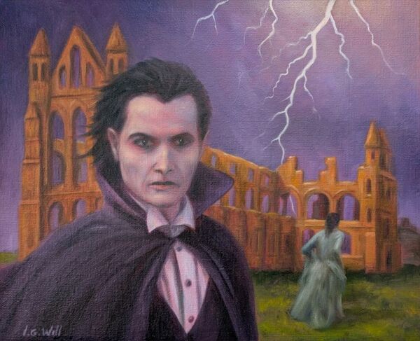 Dracula at Whitby by Iain Will York Artist