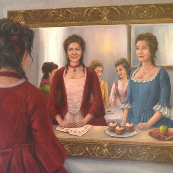 This is a picture of the Shakespeare Ladies Club appearing at Drury Lane Theatre, by Iain Will Artist