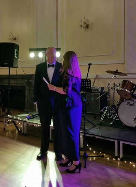 Iain Will Artist with Radio York presentor