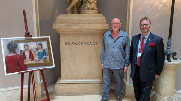 Royal Drury Lane Theatre and Iain Will Artist's Painting