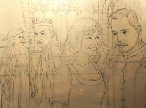 The Winters Tale a painting by Iain Will Artist