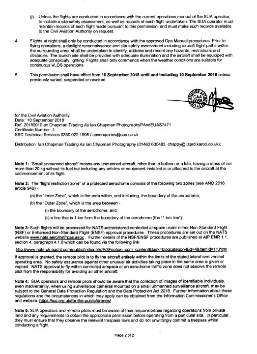 CAA Permission Pg 2