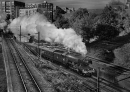 60103 FLYING SCOTSMAN EXITS COPENHAGEN TUNNEL
