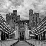 Conwy Castle and Suspension Bridge