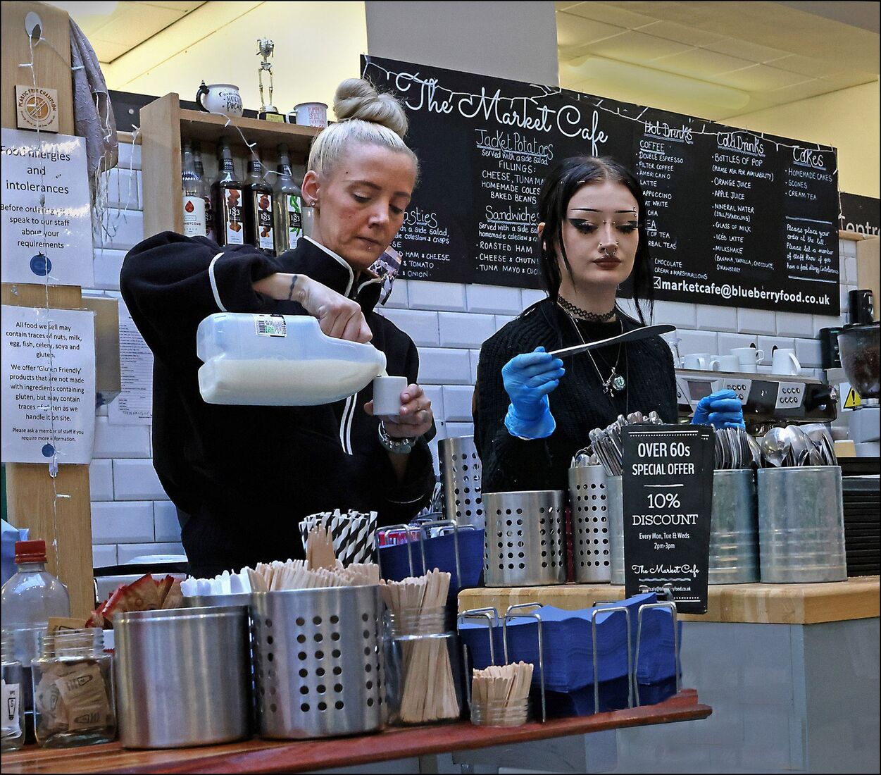 Fellow Workers at the Market Cafe RS
