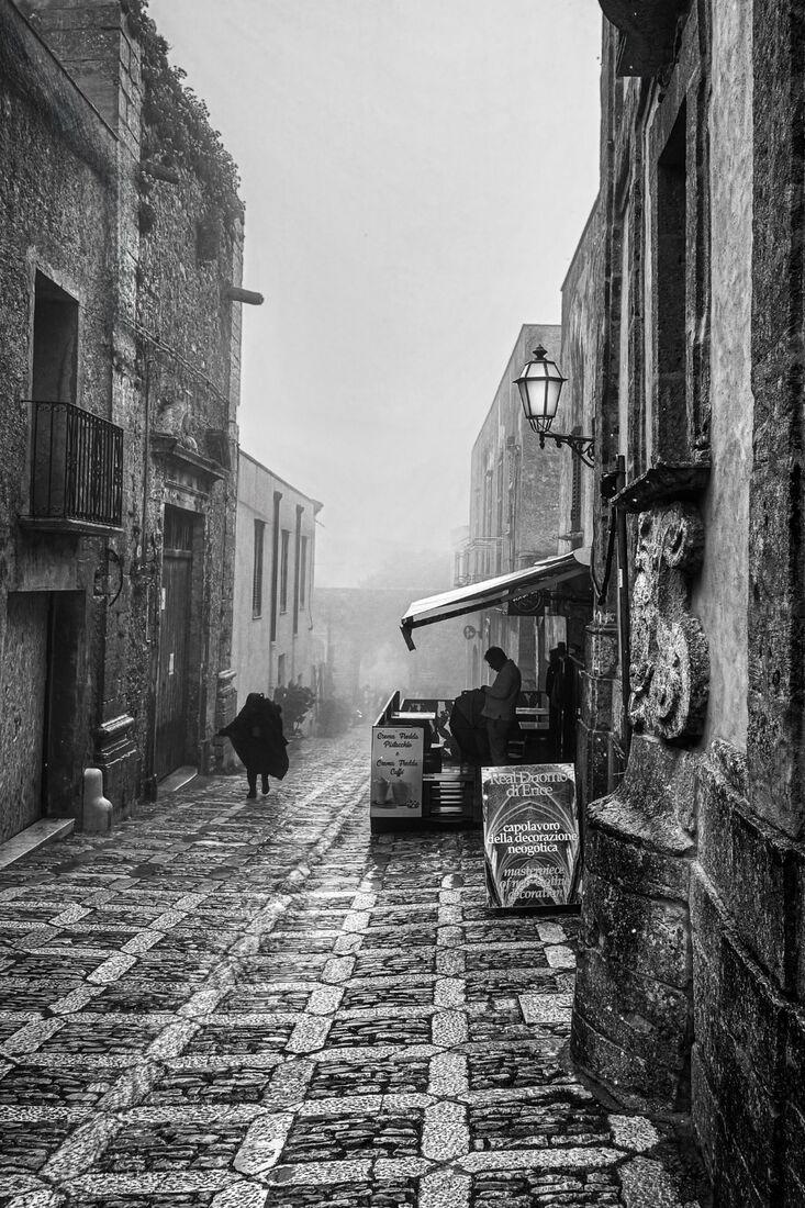 Hurrying Home in the Fog by John Hadfield