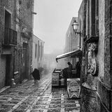 Hurrying Home in the Fog by John Hadfield