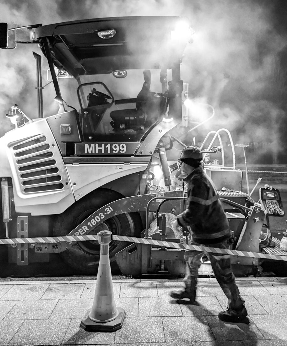 Road-making under the Stars RS