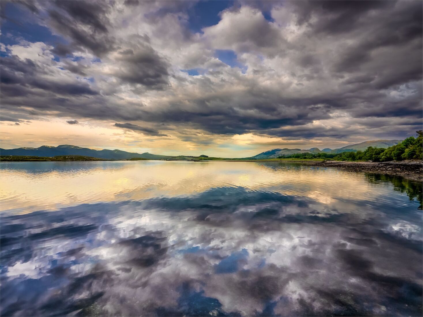 Sunrise at Morning - Shepherd's Warning