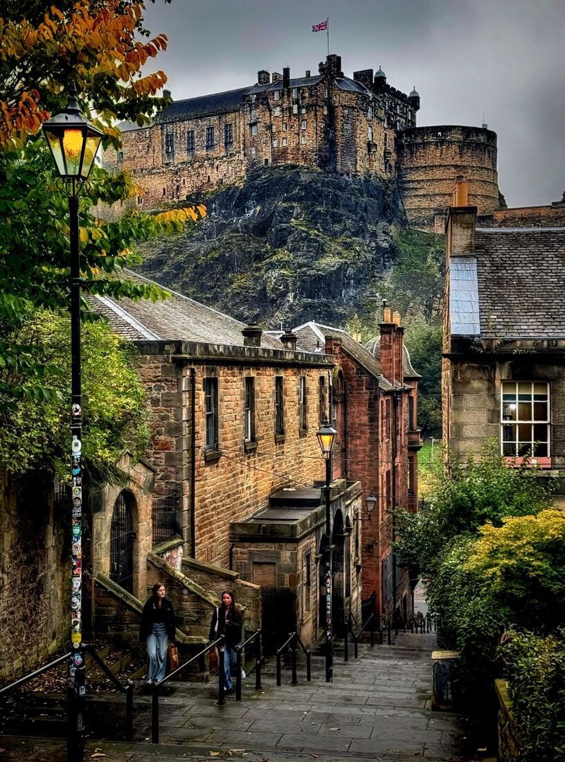 The Vennel Steps by Richard Gosney