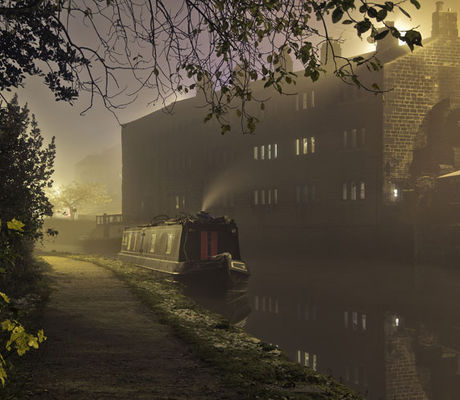 Barge Hebden Bridge Marina