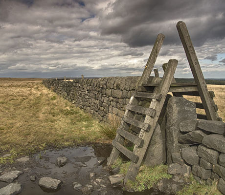 Stile near Stoodley Pike