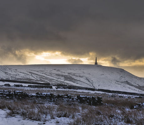 Stoodley Pike Winter