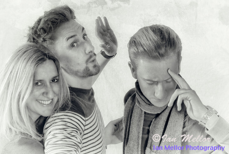 Group Portrait (Vintage Style)