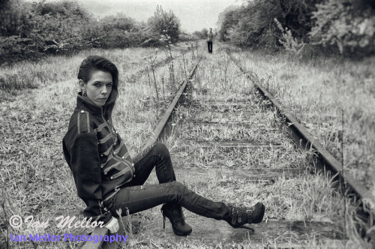 Portrait on a Disused railway