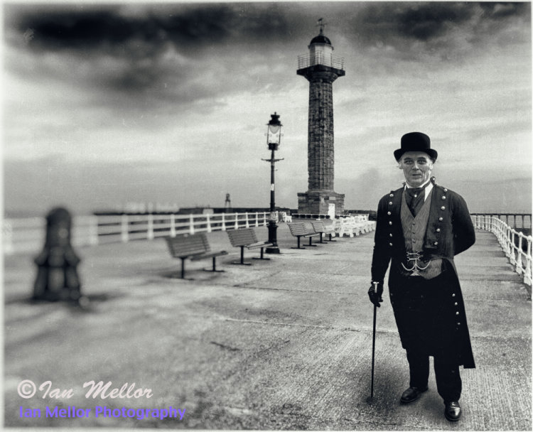 Whitby Pier at Dawn