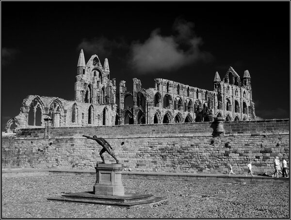 Abbey beyond thw wall