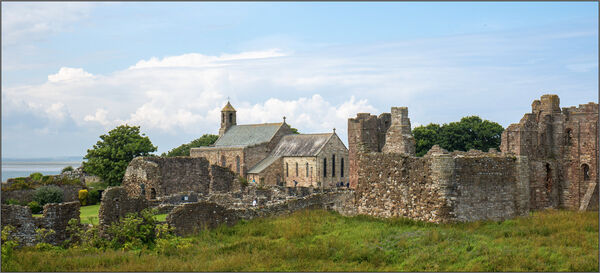 Lindisfarne Church and Priory ruins