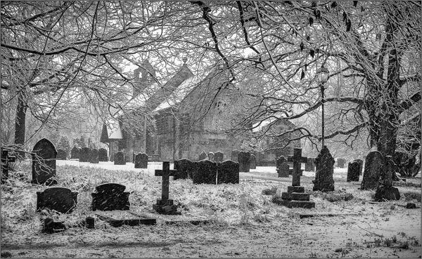 Snowing